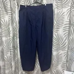 UNIQLO リラックスフィットパンツ 3XL ブルー