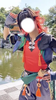 原神 嘉明 コスプレ衣装 ウィッグ
