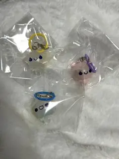 ぷくぷくあわわちゃん　ころりんとクリアめじるしチャーム　ガチャガチャ