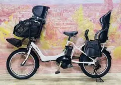 ZK3507 電動自転車 パナソニック 子供乗せ 20インチ 送料無料 - メルカリ