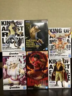 ワンピース フィギュア 6体セット 送料無料 - メルカリ