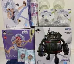 ワンピース　一番くじ　ラストワン•ルフィ•エメト　•セラフィムフィギュア