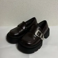 しまむら×インフルエンサー コラボ　mir.. ×enna 厚底ローファー