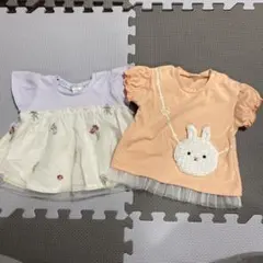 赤ちゃん本舗　SIMPLE FREE ベビー　半袖　トップス 80㎝