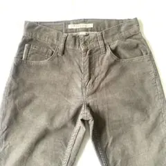 美品 秋 冬 【 オニール コーデュロイ パンツ 】 グレー 即日発送