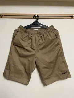 美品　Mizuno ベージュ ハーフパンツ XL メンズ