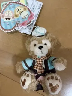 バレンタインダッフィーぬいぐるみストラップ