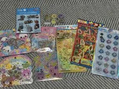 キャラクターシール　まとめ売り　おはじき　ミニちゅるシール　ウォーターシール