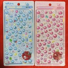 しずくちゃんボンボンドロップシールミニ 2枚セット うるおいちゃん・しずくちゃん