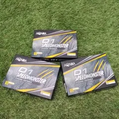 新品HONMA D1 SPEEDMONSTER ゴルフボール イエロー 3ダースのサムネイル