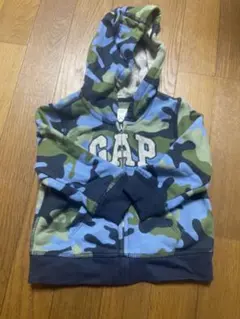 GAP カモフラージュ フード付きパーカー 12-18ヶ月