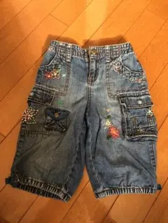 値下げしました♪GAP babyデニムハーフパンツ