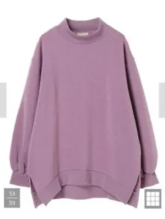 スウェットチュニック