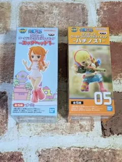 ワンピース　ワールドコレクタブルフィギュア　ハチノス１＆エッグヘッド１