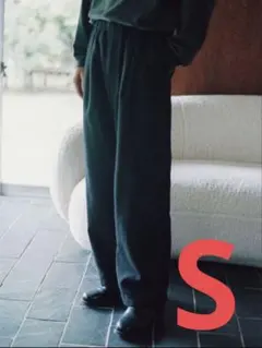 【LIDNM】PREMIUM SHETLAND OVER PANTS Sサイズ