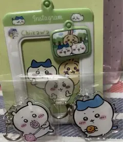 ちいかわ♡はちわれ♡うさぎちゃんパスケース&アクリルキーホルダー3点セット