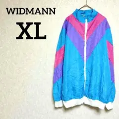 希少✨WIDMANN【 XL】好配色ヴィンテージ風 レトロ ナイロンジャケット