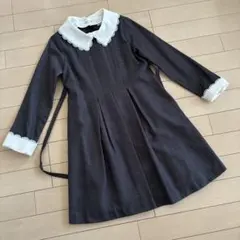 キャサリンコテージ ワンピース 120㎝★ダークグレー ★フォーマル 卒園式