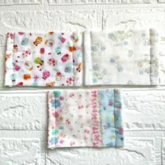 ハンドメイド 子供用布マスク3枚セット