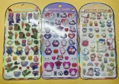 cotton puffy コットンパフィーシール　3種セット