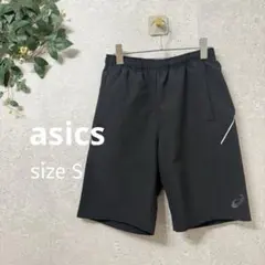 asics アシックス Sサイズ ハーフパンツ スポーツショーツ 黒