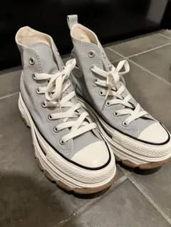 Converse All Star 厚底スニーカー グレー
