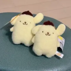 サンリオ　ふわもこワッペンこれくしょんマスコット②　ポムポムプリン