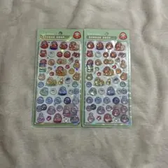 【正規品】ボンボンドロップシール和柄新作　だるま2枚セット