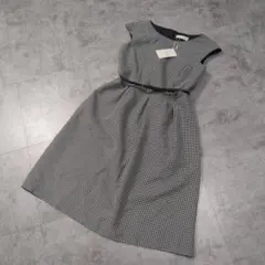 【新品】anysis エニィスィス ひざ丈ワンピース 千鳥格子 Mサイズ