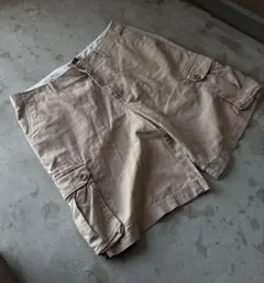 90s〜00s リネン カーゴショーツ グッドレギュラー シティーのサムネイル