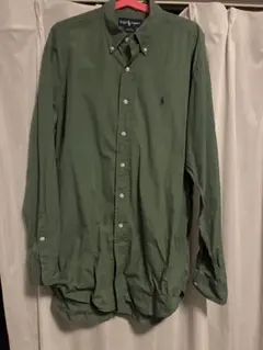 Ralph Lauren Blaire 長袖シャツ オリーブグリーン　M