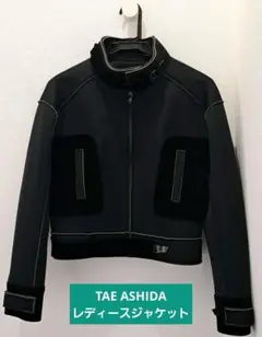 TAE ASHIDA レディースジャケットブラック
