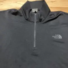 THE NORTH FACE レディースブラック ハーフジップ シャツ　M