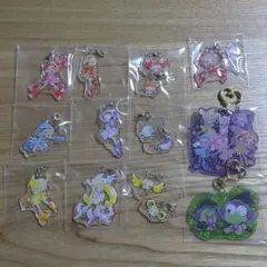 【限定】Limited Base おジャ魔女どれみ アンブレラチャーム 9点