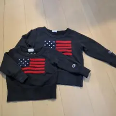 チャンピオン　トレーナー　２枚セット　90センチ、120センチ