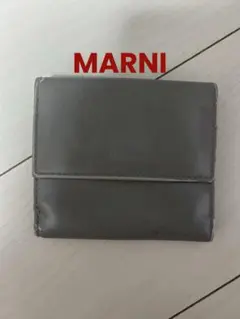 ✴︎匿名配送・即購入可✴︎ MARNI 財布　二つ折り財布　グレーのサムネイル