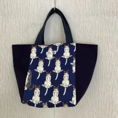 猫柄トートバッグ ハンドメイド