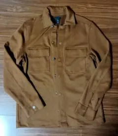 H&M ブラウンシャツジャケット EUR S