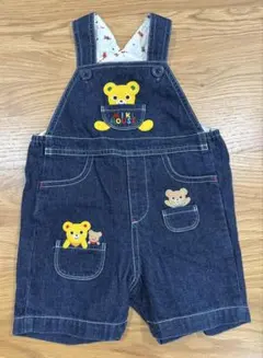 MIKIHOUSE デニムオーバーオール　80サイズ