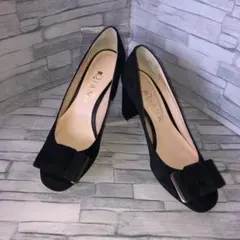 【新品】ダイアナ★DIANA スエード　チャンキーヒール　23cm