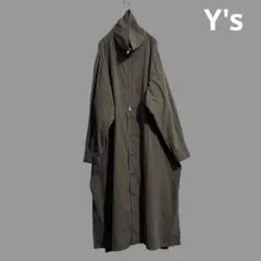 y's⭐︎ワイズ　ヨウジヤマモト　変形　アシンメトリー　ウール混ワンピース y's⭐︎ワイズ ヨウジヤマモト 変形 アシンメトリー ウール混