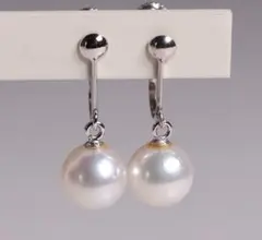 Pt900あこやパール スイングピアス 両耳用 - メルカリ