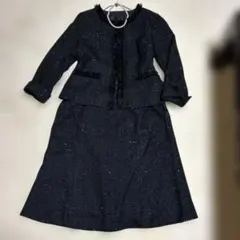 Liberty Hall　リバティホール　ノーカラー　ツイード　セレモニースーツ