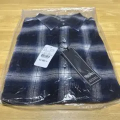 Mossimo チェックシャツ ネイビー M