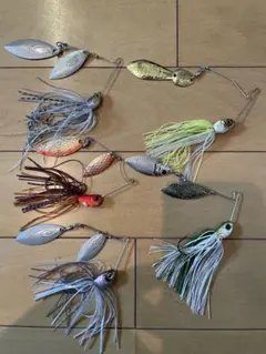 今日から値下げ［バス釣り引退セット］スピナーベイト、バズベイト、ブレードジグ バス釣り・スピナーベイトのブレード解説その4(最終回) スピナーベイト