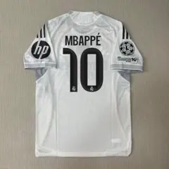 25-26 レアル・マドリード ホーム ユニフォーム 10番 MBAPPE L