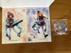 東方project プリズムリバー三姉妹　アクリルスタンド　缶バッジ　セット