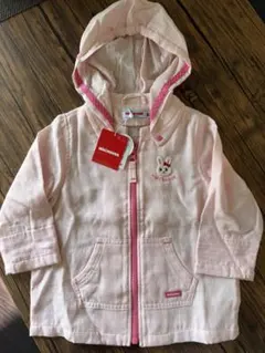 定価14,300 ミキハウス ピンク パーカー 80cm 新品 未使用