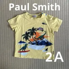 ポールスミスベビー　半袖　Ｔシャツ 2Ａ　恐竜　黄色　80㎝　90㎝
