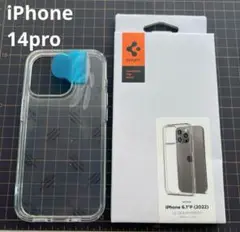iPhone 14 プロ ケース シュピゲン クリア